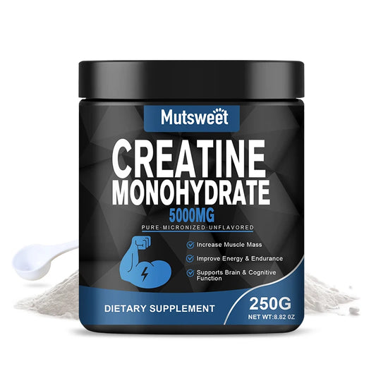 Monohydrate Creatine 5000mg Body Builder Energy Performance